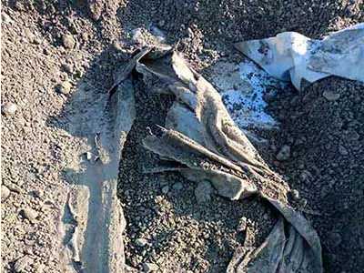 防滲膜破損檢測(cè)現(xiàn)場(chǎng)